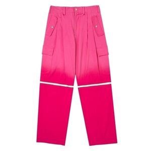 BOBBLEHAUS Recycled Cotton Ombré Zip-off Pants SZ M